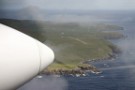 Coming In To Land On Foula In Britten-Norman Islander